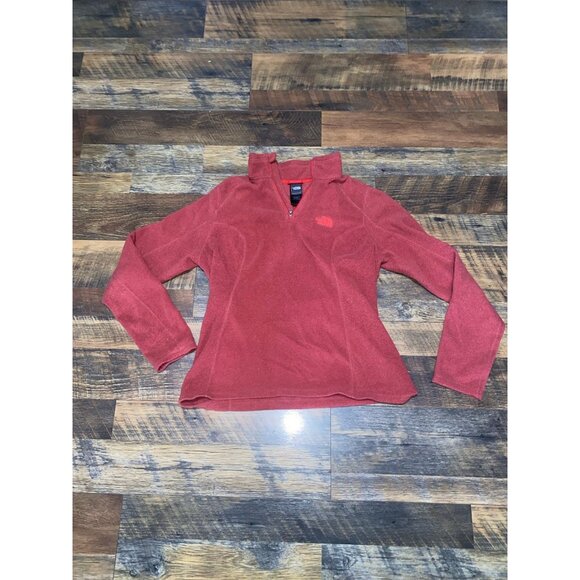 The North Face Glacier 1/4 Zip Pullover‎ Fleece Long Sleeve Top - Picture 1 of 3